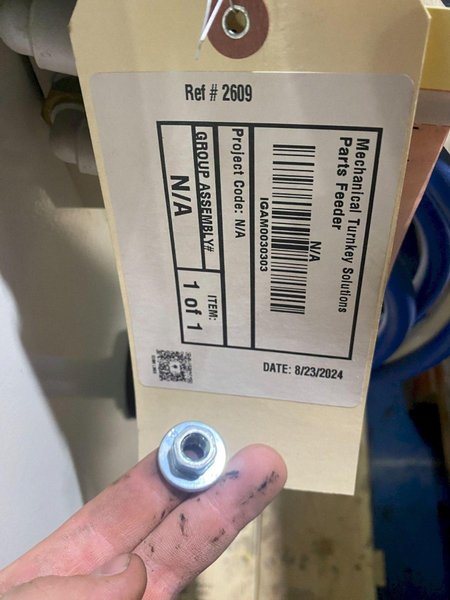 Mechanical Turnkey Solutions – SC00005320 Parts Feeder