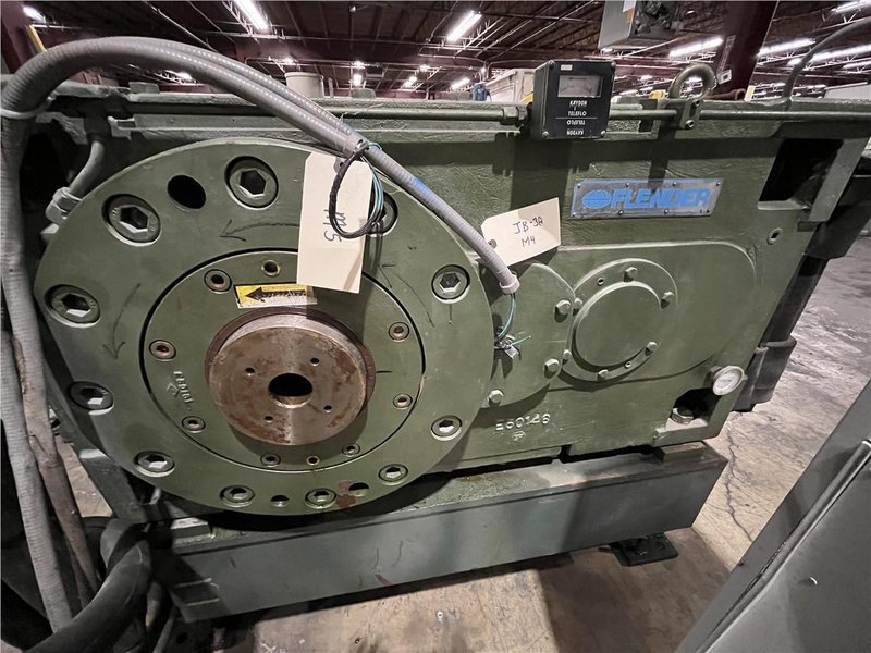 Black Clawson Used 6XTR 6" Single Screw Extruder