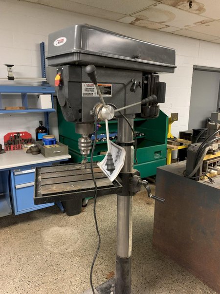 20" Central Machinery 12 Speed Production Floor Model Drill Press