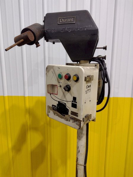 5000 LB X 42" DURANT MODEL #5025-42 R SERIES MOTORIZED HORIZONTAL PALLET DECOILER: STOCK #20261