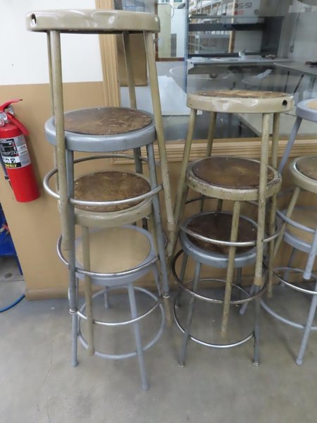 Shop Stools (13)- Auction Item