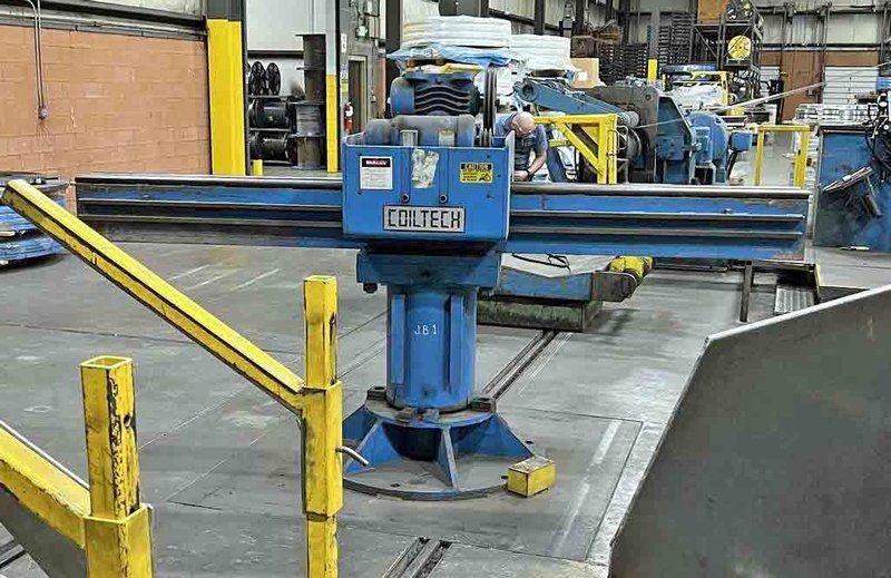20,000# x 36" Coiltech 2 Arm Turnstile