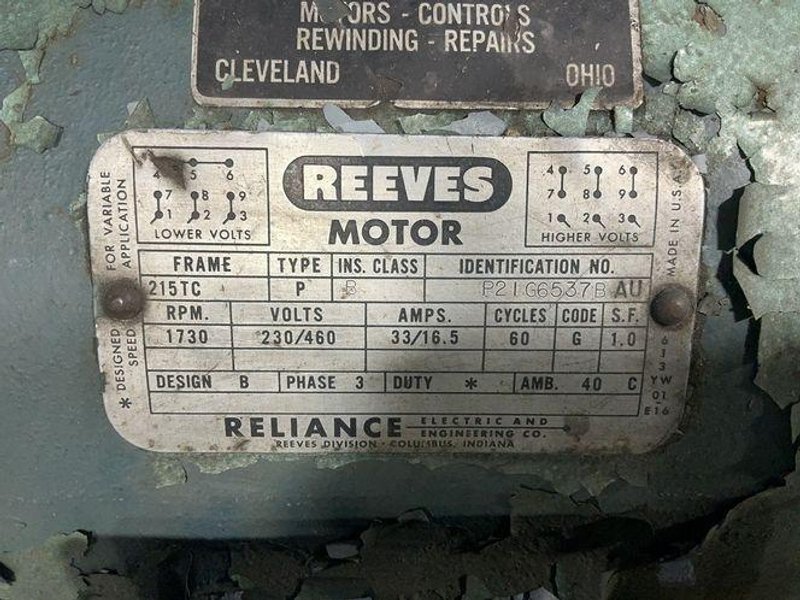 Reeves 1.23-1 Drives