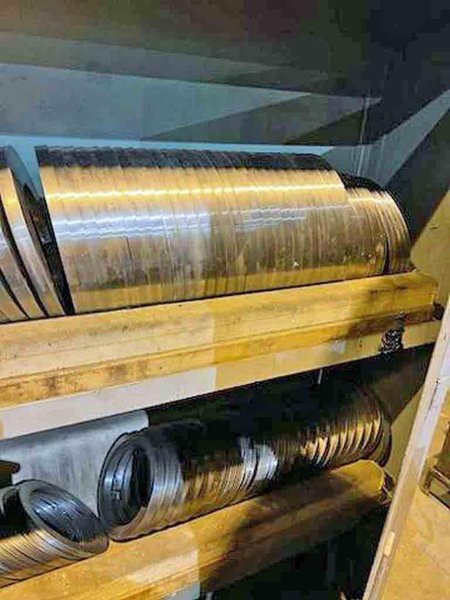 48" (1219mm) x 7" (177.8mm) WEAN / CAUFFIEL SLITTING LINE (14293)