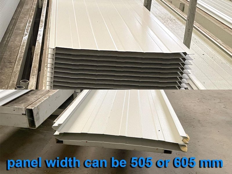 CBM - sandwich panel line / Manni &amp; Cannon