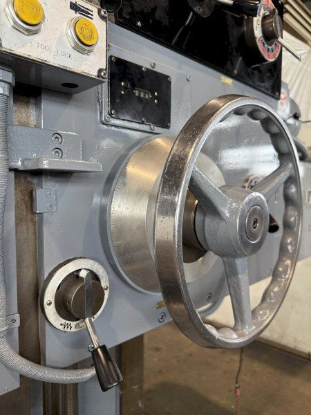 4" DAEWOO MODEL #D11ORT TABLE TYPE HORIZONTAL BORING MILL, #50 TAPER: YOBRO #25782
