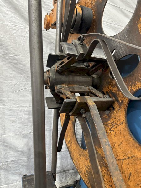 8000 LB X 12" FMC COIL REEL &amp; COIL CAR  : STOCK #77219