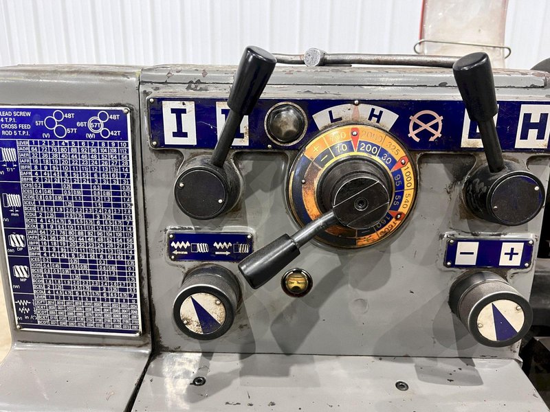 17" x 68" JET MODEL #1768PHG ENGINE LATHE 2-3/8" HOLE: STOCK #20867