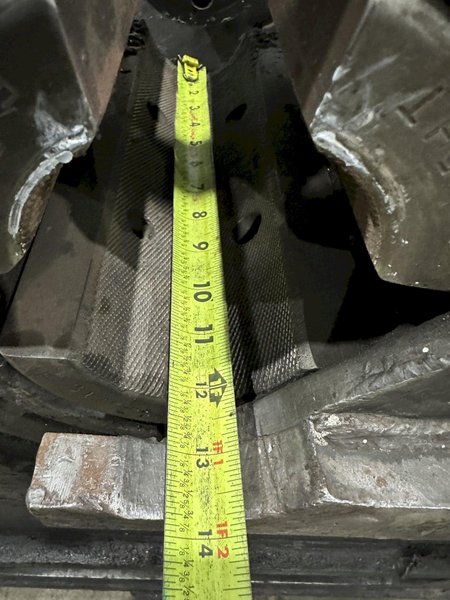 200 TON (2-3/8" TO 9-5/8") DIAMETER TRUE GRIT MODEL CT200 HYDRAULIC TUBE &amp; PIPE PUSH POINTER / END FORMER/ SWAGING PRESS: STOCK #22399