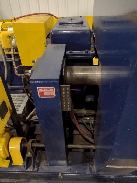 12' X 1/2" WEBB MODEL #9L-1312 3 ROLL INITIAL PINCH PLATE ROLL : YOBRO #24943