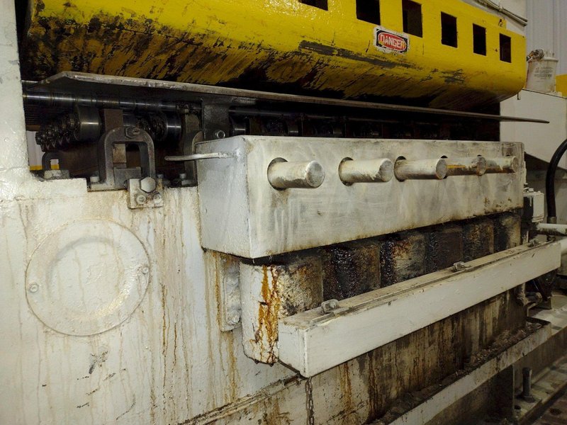 48" X .047" HERR-VOSS KEYSTONE MODEL #54-1.156-19-R.H. PRECISION BACKED UP LEVELER: STOCK #22750