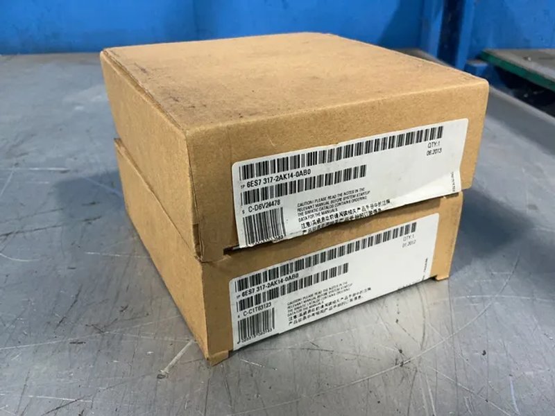 Siemens Simatic S7-300 Central Processing Units - 6es7 317-2ak14-0ab0