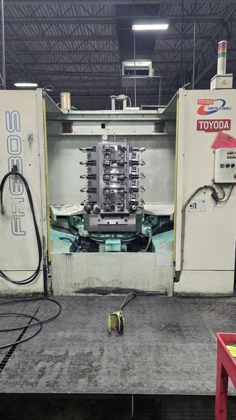 Toyoda FH630S HMC, 2005 – Broken Tool Detection, Coolant Thru Spindle