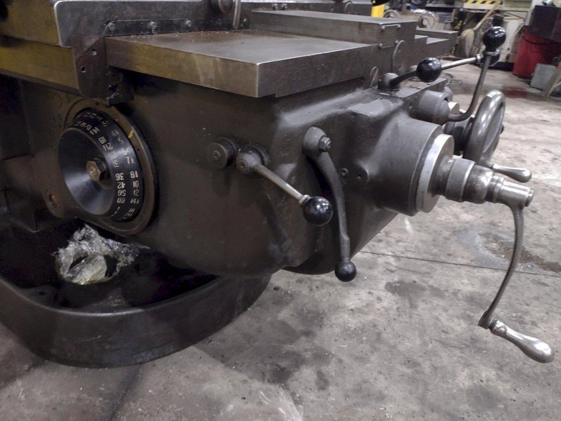 #4 CINCINNATI MODEL #4 VERTICAL MILLING MACHINE 78" X 16" : YOBRO #24460