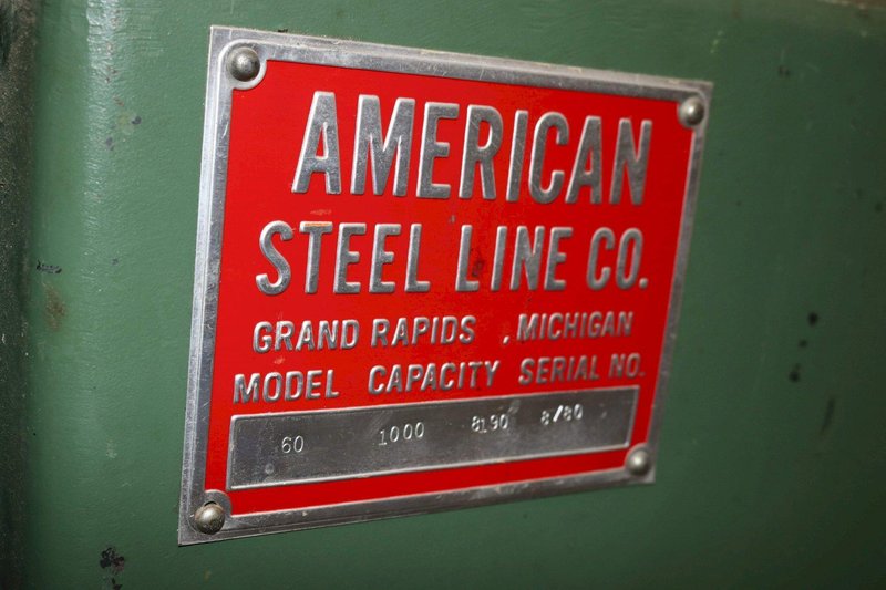 1000 LBS X 18" AMERICAN STEEL LINE COIL REEL: STOCK #73431
