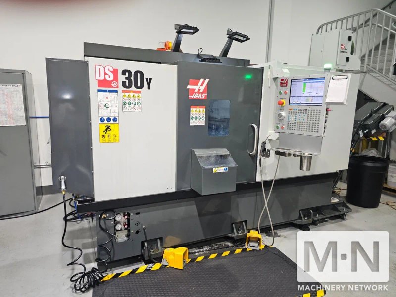 HAAS DS-30Y CNC Lathe, 2024 - LOW HOURS, LIKE NEW