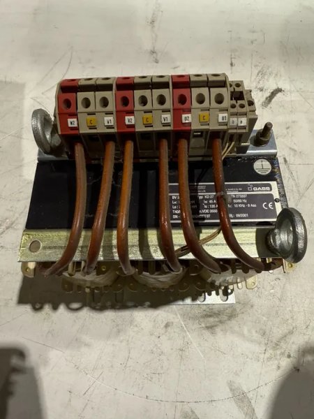 INDRAMAT KD27 TRANSFORMER 45 AMP 10 KHZ USED
