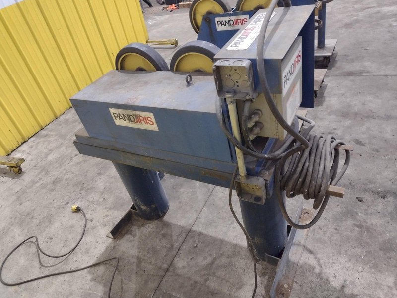 6,000 LB PANDJIRIS MODEL PIPER 3 TANK TURNING ROLLS, DRIVE &amp; IDLERS, 110V : YOBRO 24750