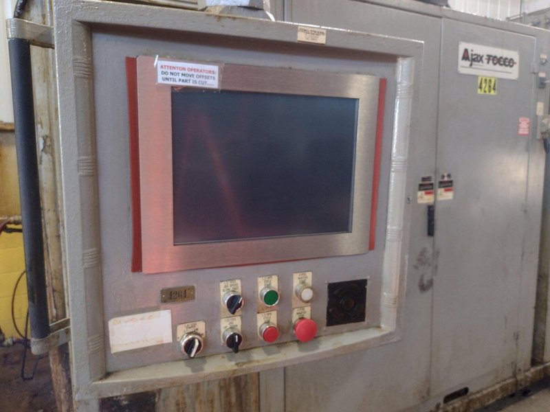 100 KW AJAX TOCCO "TOCCOTRAN" INDUCTION HARDENING SCANNER SYSTEM, NEW 2005: STOCK #17289