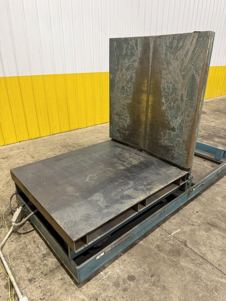 6,000 LBS ADVANCED MODEL #UE-690V HYDRAULIC UPENDER / COIL FLIPPER: YOBRO #26028