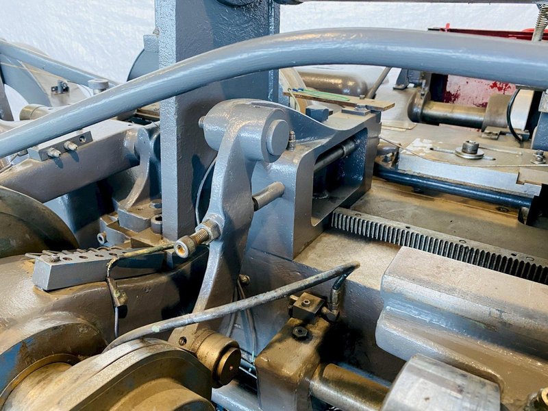 1/4" X 36" US BAIRD #4-36 FOUR SLIDE WIRE MACHINE. STOCK # 0510019