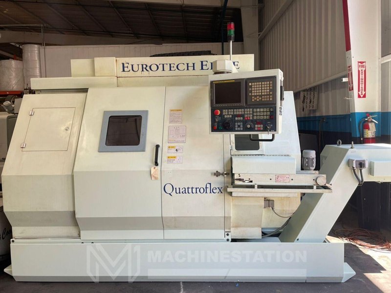 Eurotech Elite Quattroflex 420SLLY CNC Lathe – Y Axis Twin Spindle Twin Turret