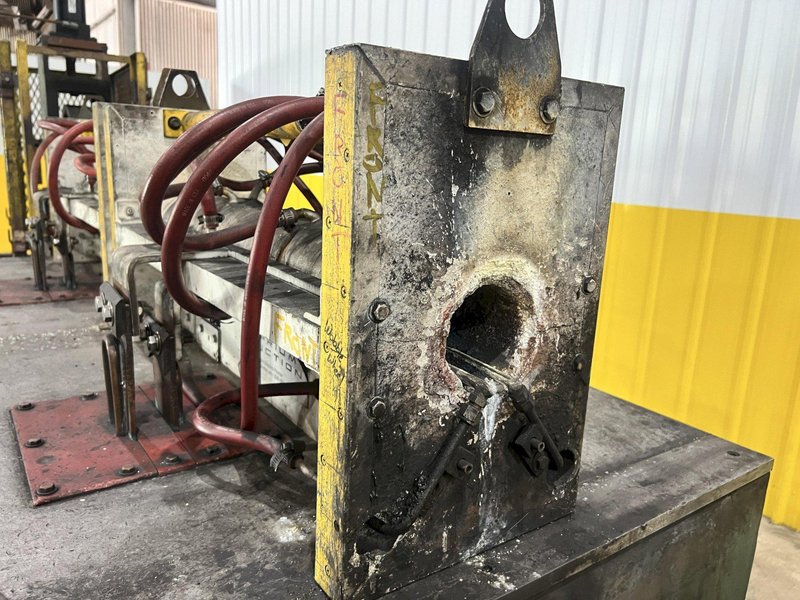 500 kw AMERICAN INDUCTION HEATING 2 COIL BILLIT HEATING SYSTEM, WITH FEEDER &amp; CONTROLS: STOCK #20810: STOCK #20813