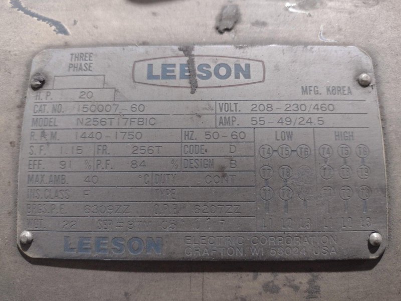 37" TIMESAVERS MODEL #137-1HDMW WET BELT GRINDER SANDER 20 HP : STOCK #19869