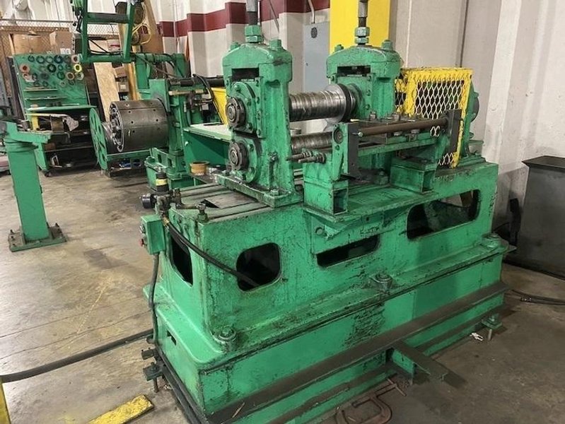 12" x 0.125" x 4,000 lbs BLISS SLITTING LINE (14457)