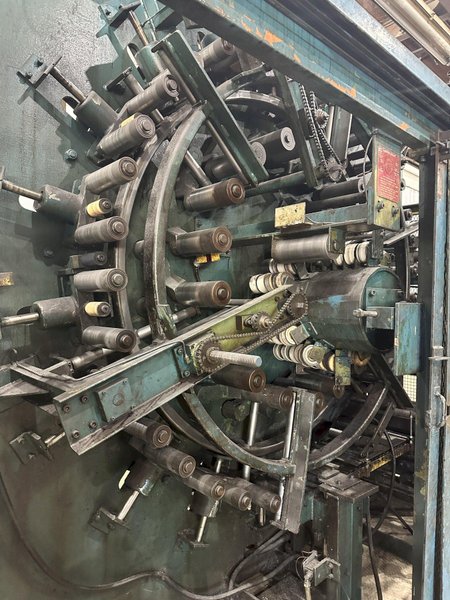 10" X  .120" KENT FLOOP VERTICAL COIL STRIP ACCUMULATOR, RIGHT TO LEFT: STOCK #21152