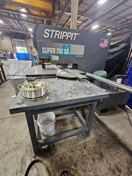 40 Ton Strippit Super 750 SG Turret Punch – Tooling