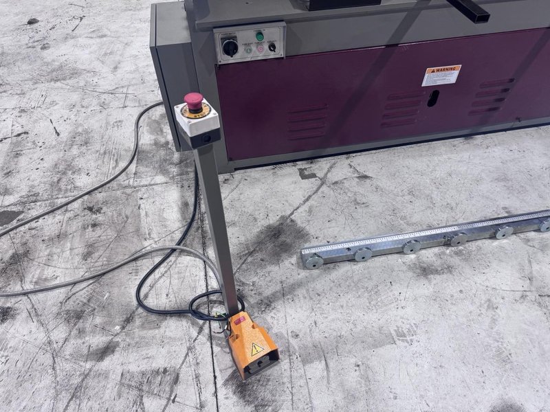 GMC Machinery HS-1010E 10′ x 10-Gauge Heavy Duty Hydraulic Metal Shear, 2025 – w/ 36″ Power Back Gauge