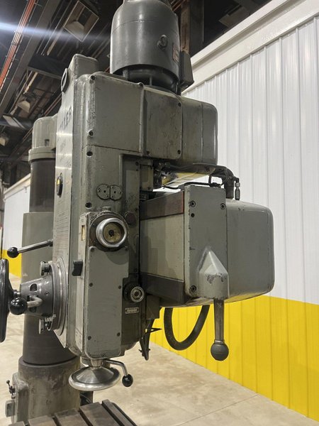 6' X 15" HELLER MODEL #RB50/1600 RADIAL DRILL: STOCK #20180
