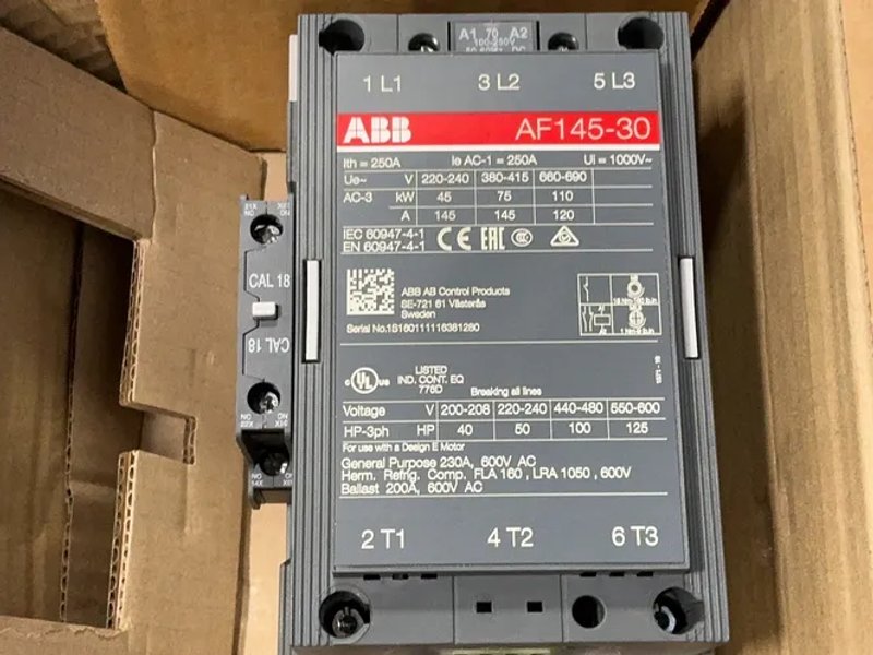ABB 145 Amp Contactors - 1sfl477001r7011