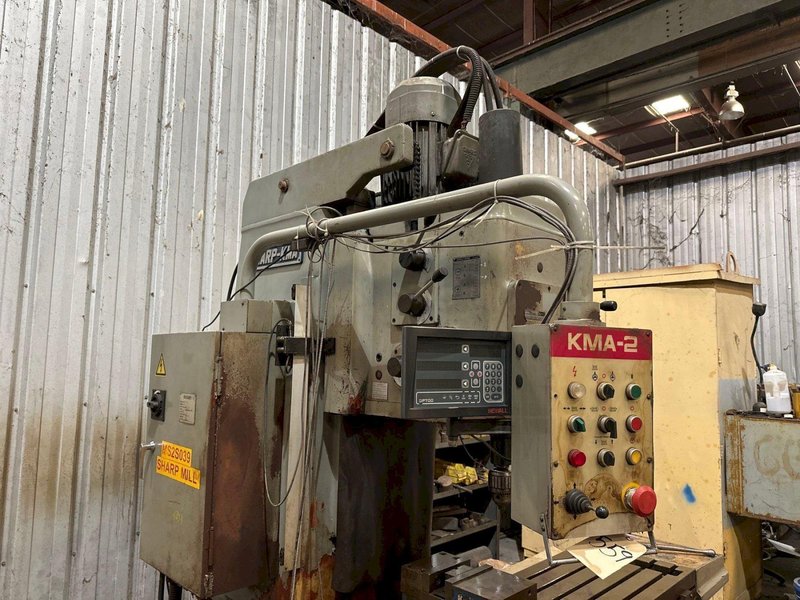 Sharp Model KMA-2 Vertical Milling Machine