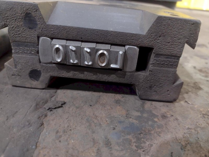 RAMSET/HILTI MODEL #D45 PORTAMARK SEMI AUTO POWDER ACTUATED STEEL MARKING GUN: STOCK #18907