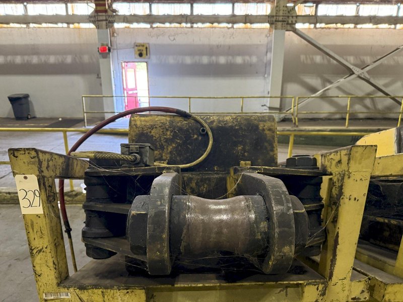 40 TON (80,000 LBS) BRADLEY ADJUSTABLE TELESCOPING COIL LIFTING GRAB TONGS: STOCK #23557