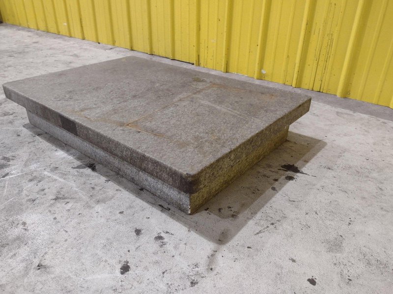 36" X 24" X 6" CHALLENGE PRECISION INSPECTION GRANITE SURFACE PLATE: STOCK 23107