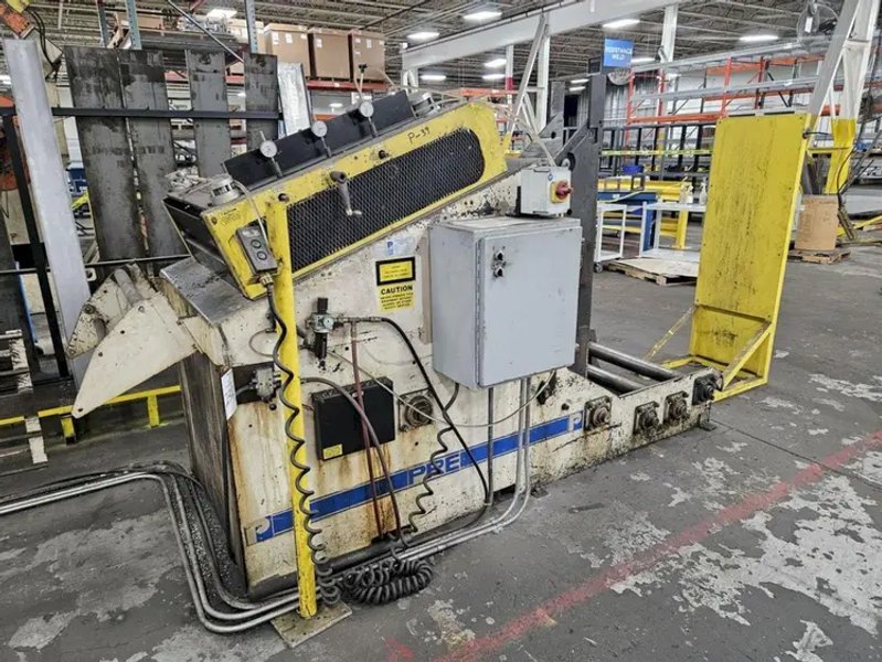 PRE 10,000 LB X 24" X .250" COIL CRADLE STRAIGHTENER, STOCK# 14297J
