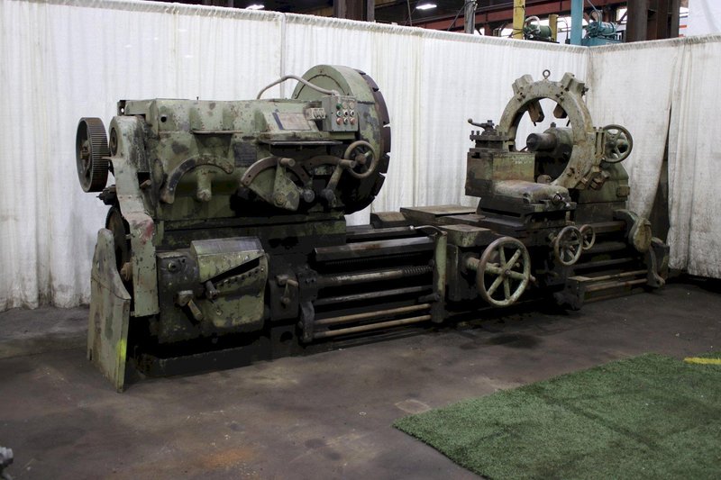 60" X 84" AMERICAN ENGINE LATHE: STOCK #75204