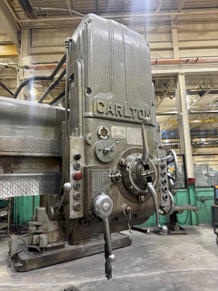 5' X 13" CARLTON MODEL 3A RADIAL DRILL: YOBRO #26417