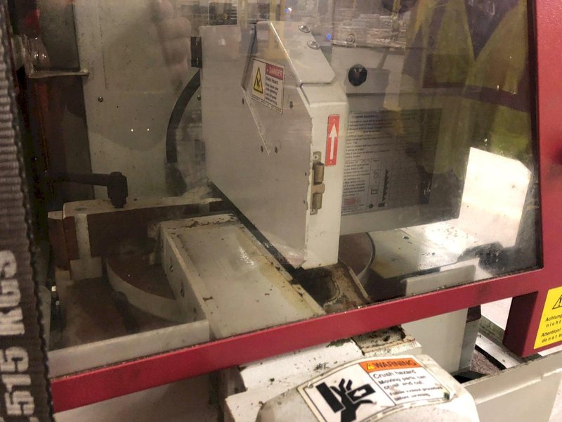 7.8" X 3.9" BEHRINGER  CNC AUTOMATIC MITER CIRCULAR COLD SAW STOCK# 1989