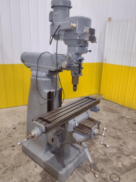 2 HP ALLIANT MODEL 100-1520 RAM TYPE VERTICAL MILL: STOCK #10353