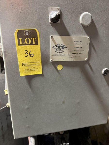 2019 Green Sand Controls model ETA3000 compactability unit s/n 3000-320-190301 with controls