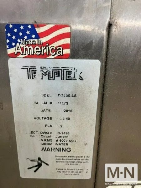 3 HP TEMPTEK MODEL VT3300-LS THERMOLATOR (10) AVAILABLE  MFG 2016- 2005
