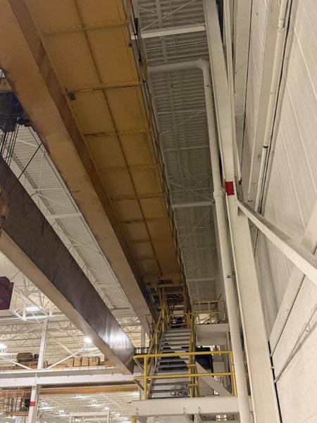 40 TON X 97' P&amp;H CLASS D DOUBLE GIRDER OVERHEAD BRIDGE CRANE: YOBRO #26427