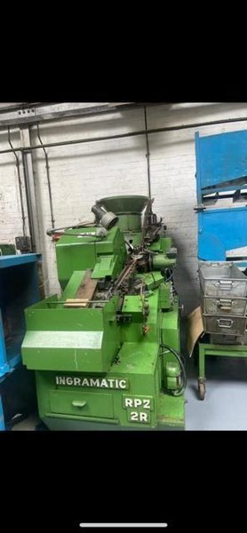 Ingramatic Model RP2R 2R  Flat Die Thread Roller with washer assembly unit