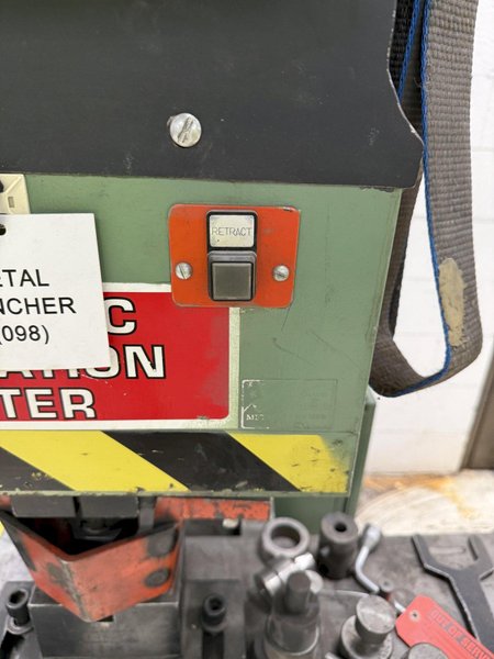 70-TON METAL MUNCHER MODEL GB-70-18 HYDRAULIC PUNCH: YOBRO 26289