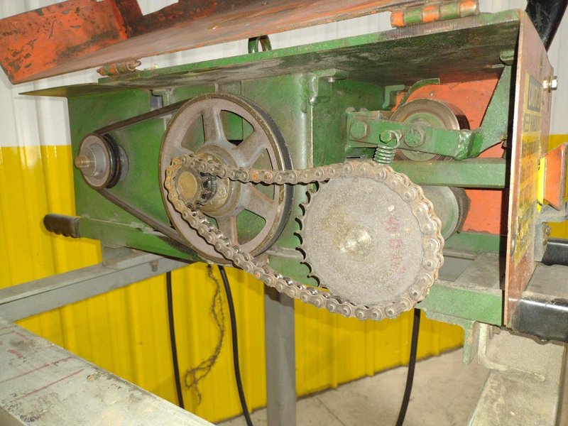 1/2 HP SWEED MACHINERY INC METAL BANDING SCRAP CHOPPER 110V: STOCK #22666