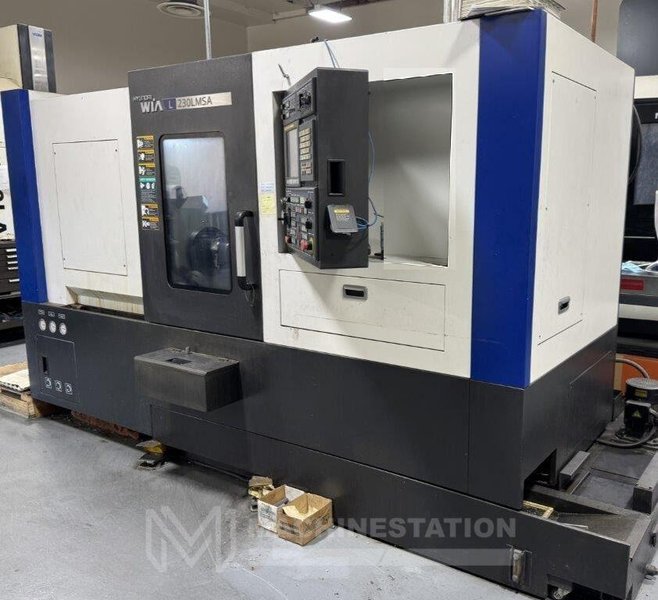Hyundai WIA L230LMSA CNC Turning Center – Sub Spindle Live Tool Lathe